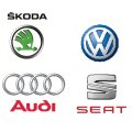 VW, Audi, SEAT, ŠKODA VW, Audi, SEAT, ŠKODA